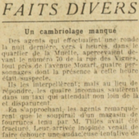 Les Faits divers