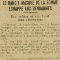 Excelsior le bandit masqué