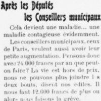 Les conseillers municipaux de Paris veulent avoir leur petite augmentation