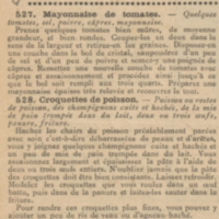 Les recettes hebdomadaires du Grillon du foyer et de La Bignole