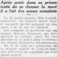 Le Quotidien : vagabond assassin