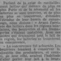 Le scandale des laitages