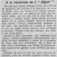 Le Petit Journal illustré l'AEgypt