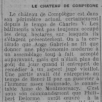 Le Jeune Louis XIV avait un faible pour le château de Compiègne