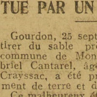 faits divers 1 - 26 septembre 1926