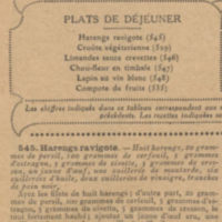 Les recettes hebdomadaires du Grillon du foyer et de La Bignole