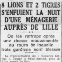 - 26 septembre 1926 Les faits divers Le Quotidien