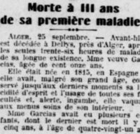 Les faits divers - 26 septembre 1926 Le Quotidien