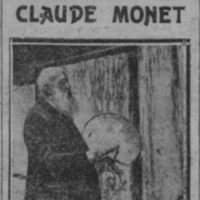 Claude Monet est malade