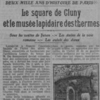 square Cluny Paris