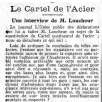 le cartel de l'acier