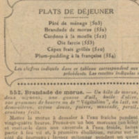 les recettes hebdomadaires de La Bignole