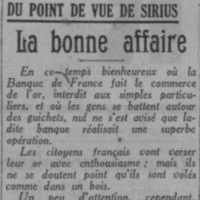 la banque de France