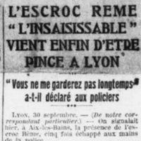 Georges Rème l'escroc