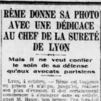 Georges Rème roi de l'évasion