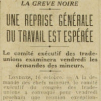 grève en Angleterre