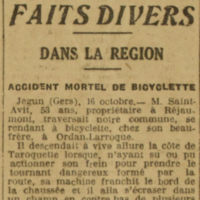 faits divers La Dépêche
