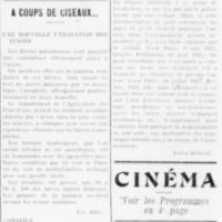 A coups de ciseaux