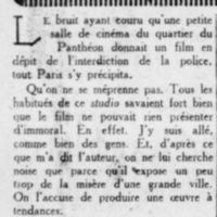 chronique amusante Le cinéma manque de films intéressants