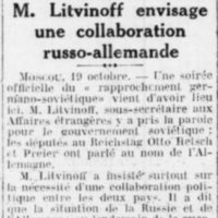 une collaboration germano-russe