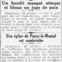 fairs divers Le quotidien 1926 10 20