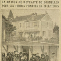 La maison de retraite de Bonnelles pour les femmes artistes