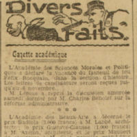 L'Oeuvre faits divers - 24 octobre 1926