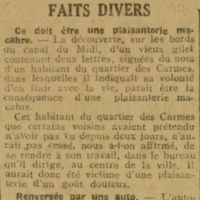 La Dépêche faits divers 2 - 24 octobre 1926