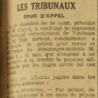 La Dépêche faits divers 3 - 24 octobre 1926