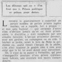 La prison de Sainte-Pélagie et la prison de la rue de Clichy