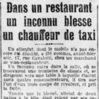 Le Quotidien faits divers 1 - 24 octobre 1926