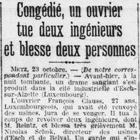 Le Quotidien faits divers 2 - 24 octobre 1926
