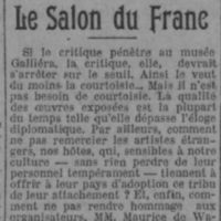 Le Salon du Franc