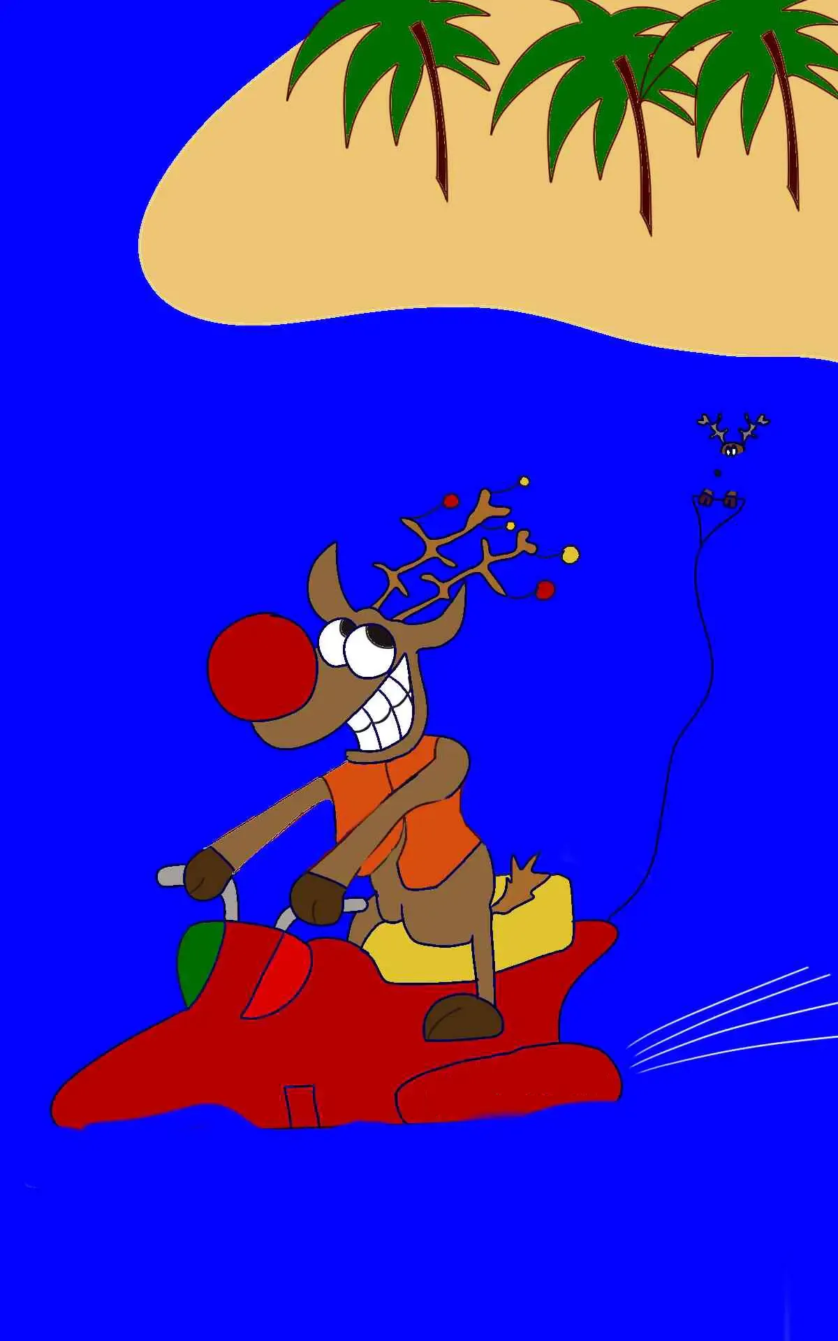 père noël à Chamois l'Orgueilleux 21 août 2024