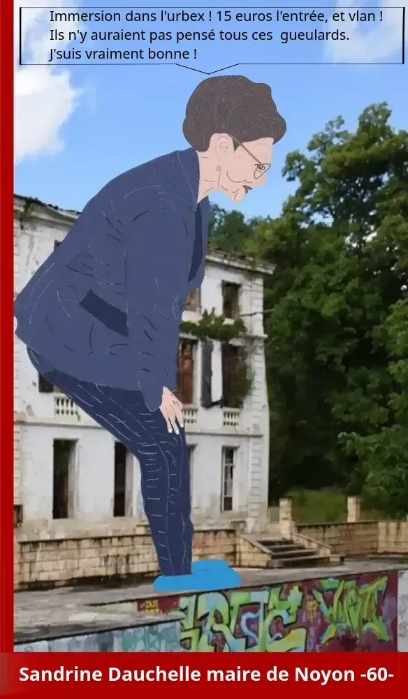 Sandrine Dauchelle maire de Noyon 