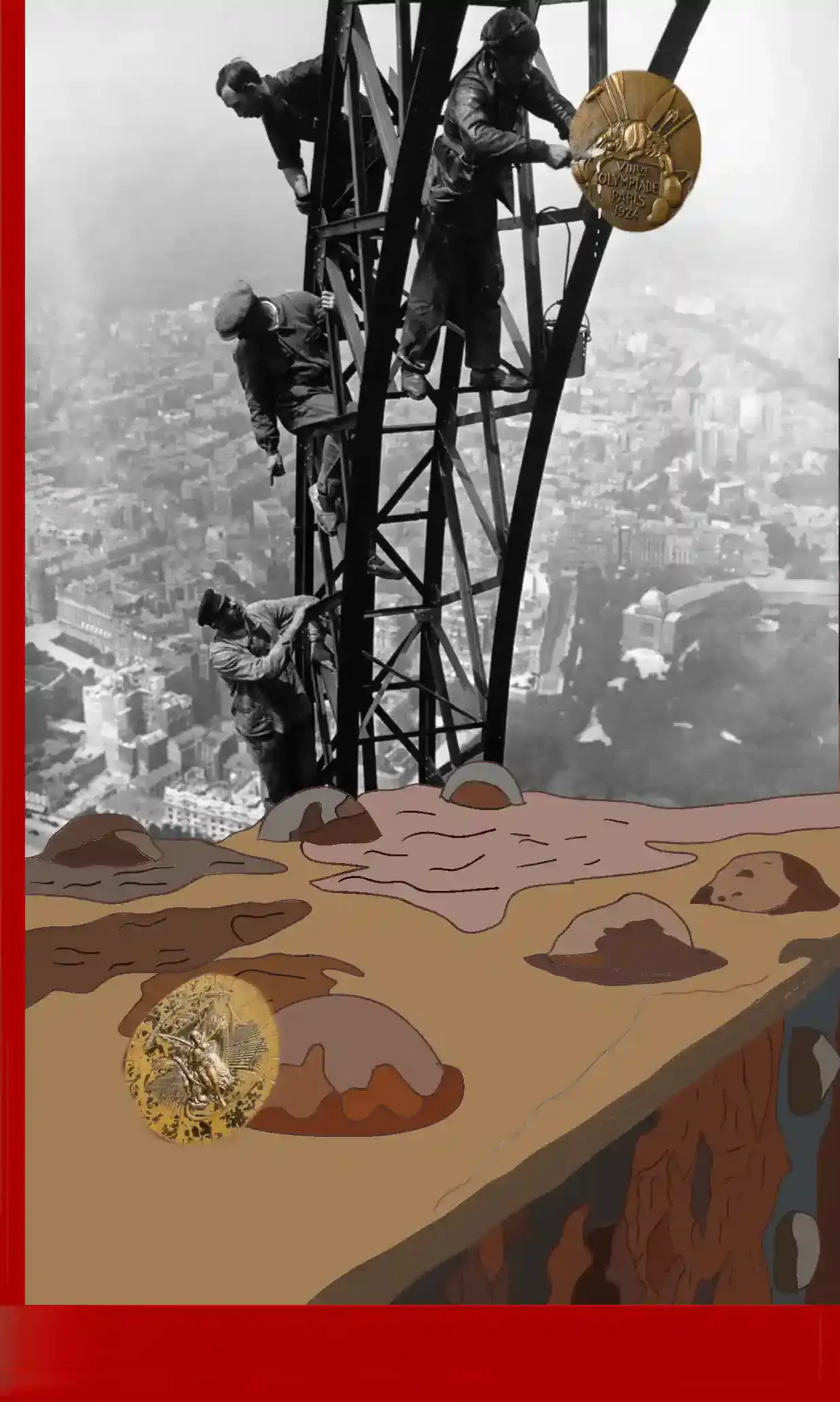 Tour Eiffel rouillée 12