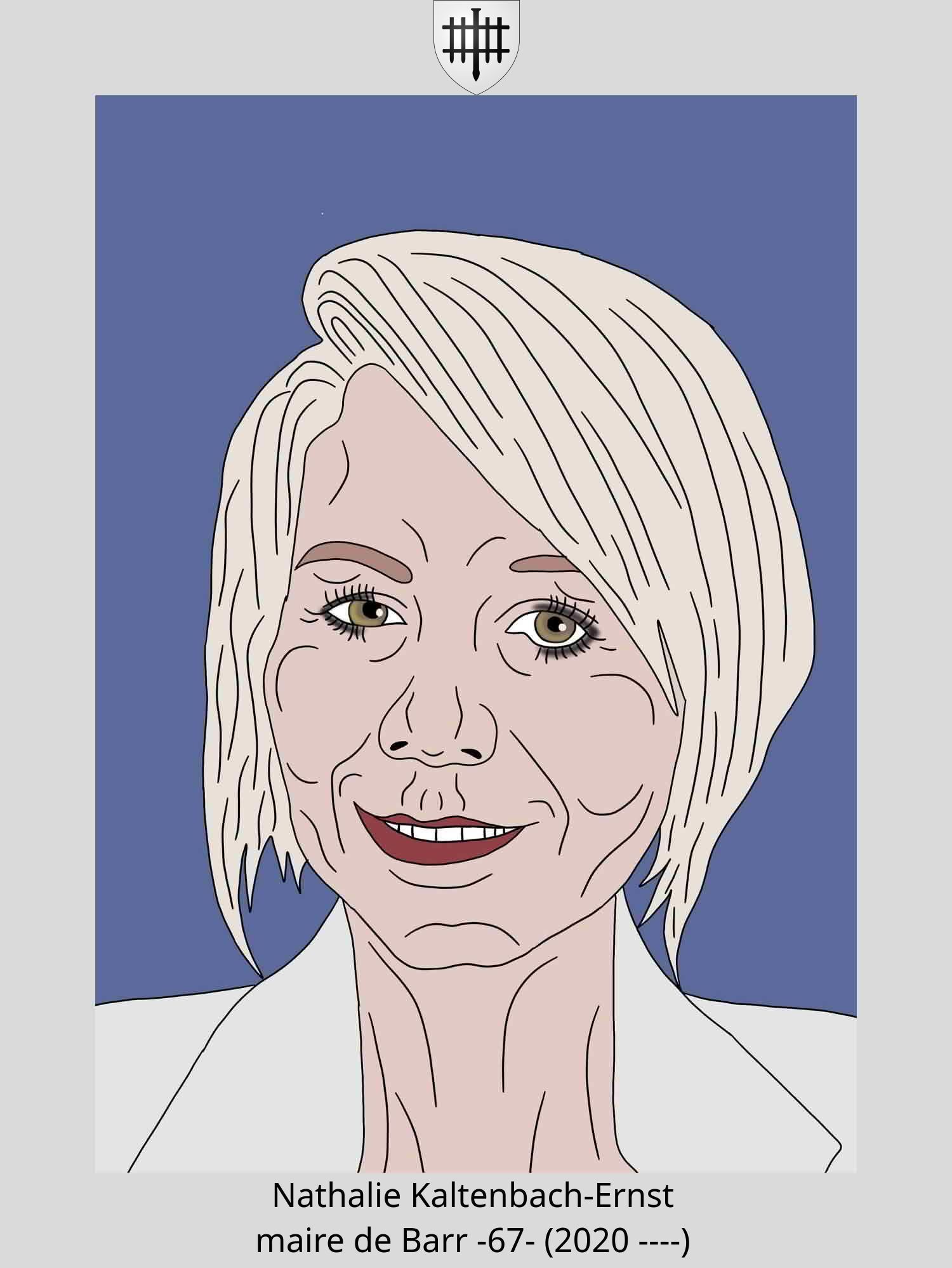 Nathalie Kaltenbach maire de Barr -67 -
