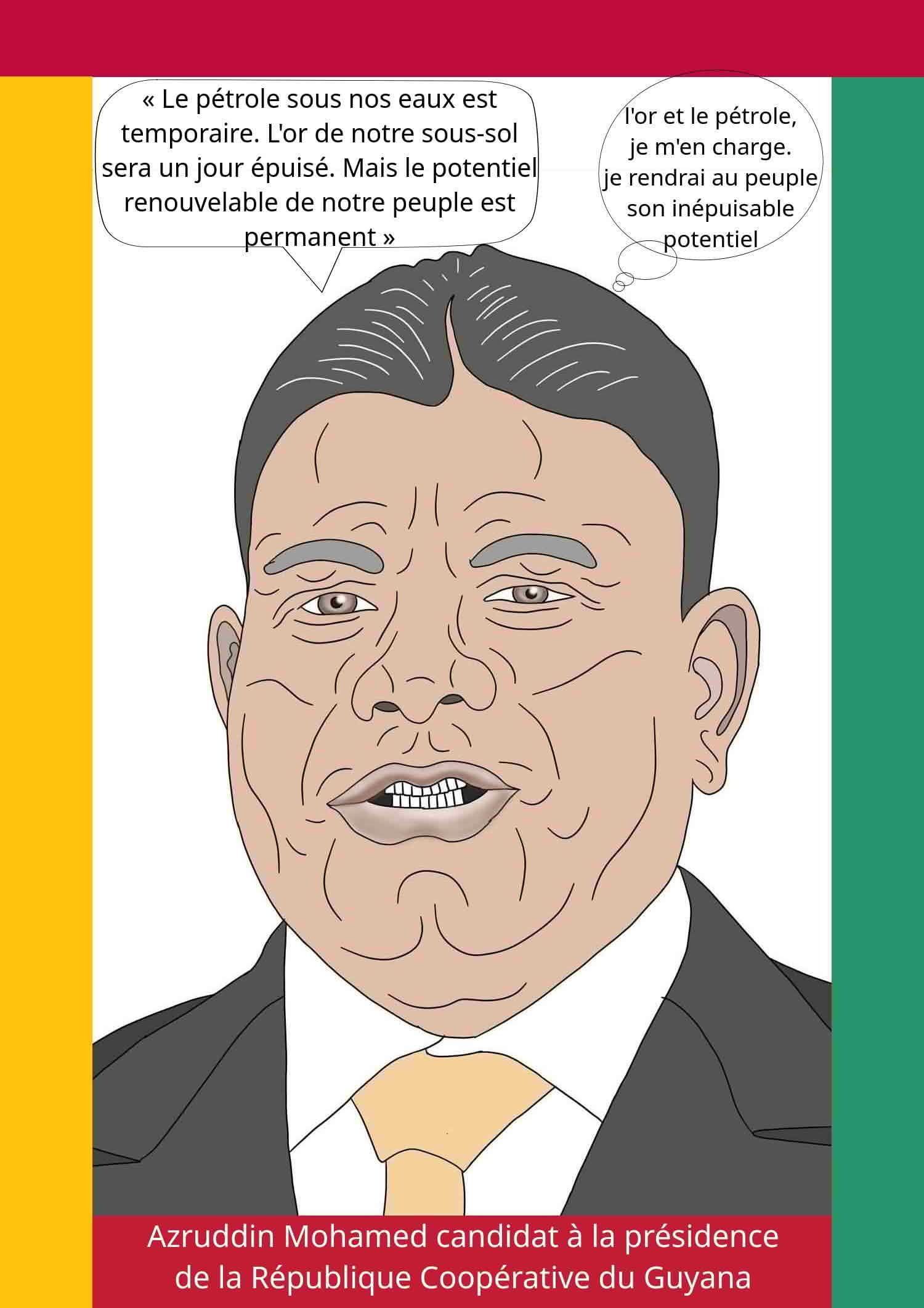 Azruddin Mohamed prétendant à la présidence du Guyana 09