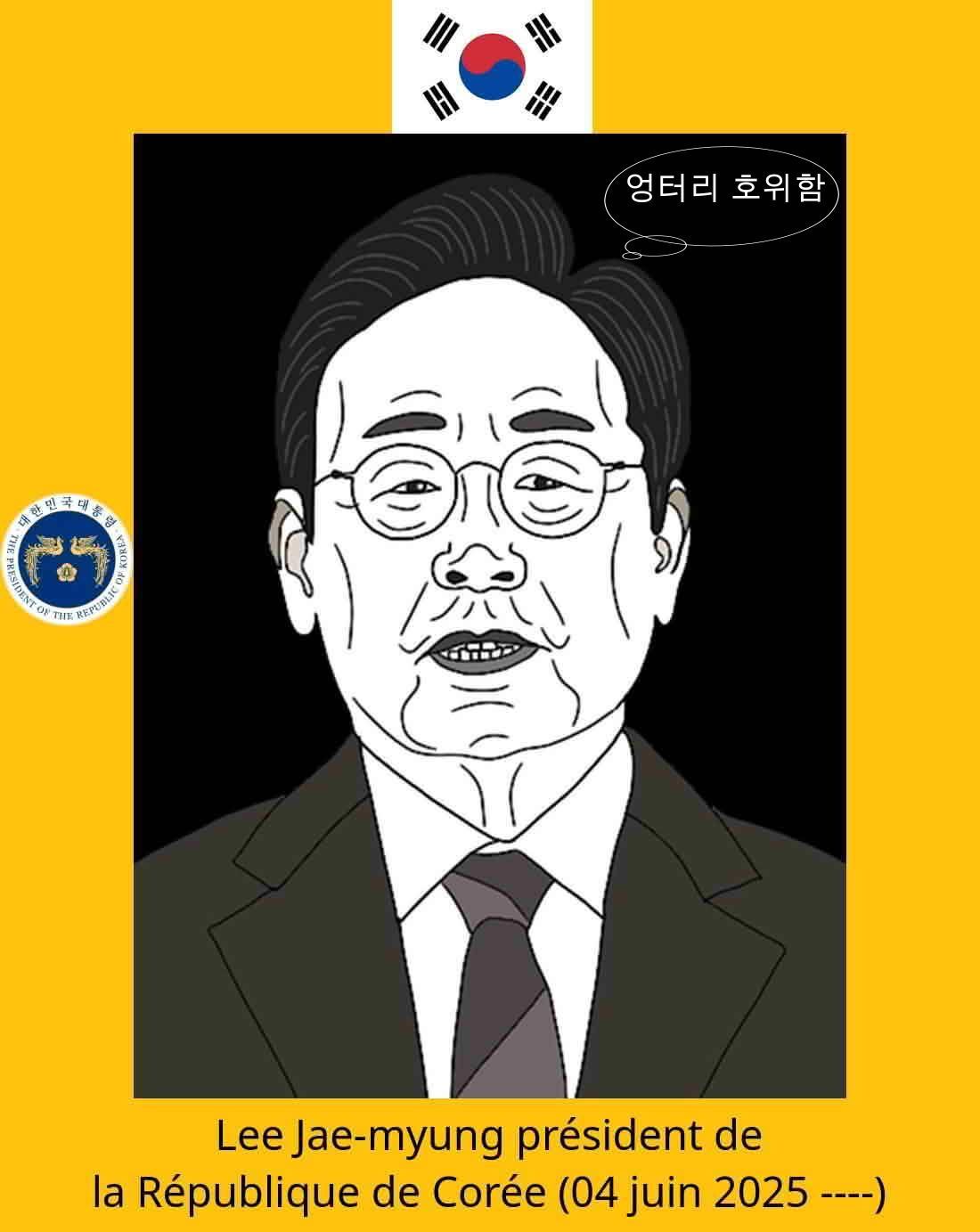 Lee Jae Myung président de la Corée du Sud