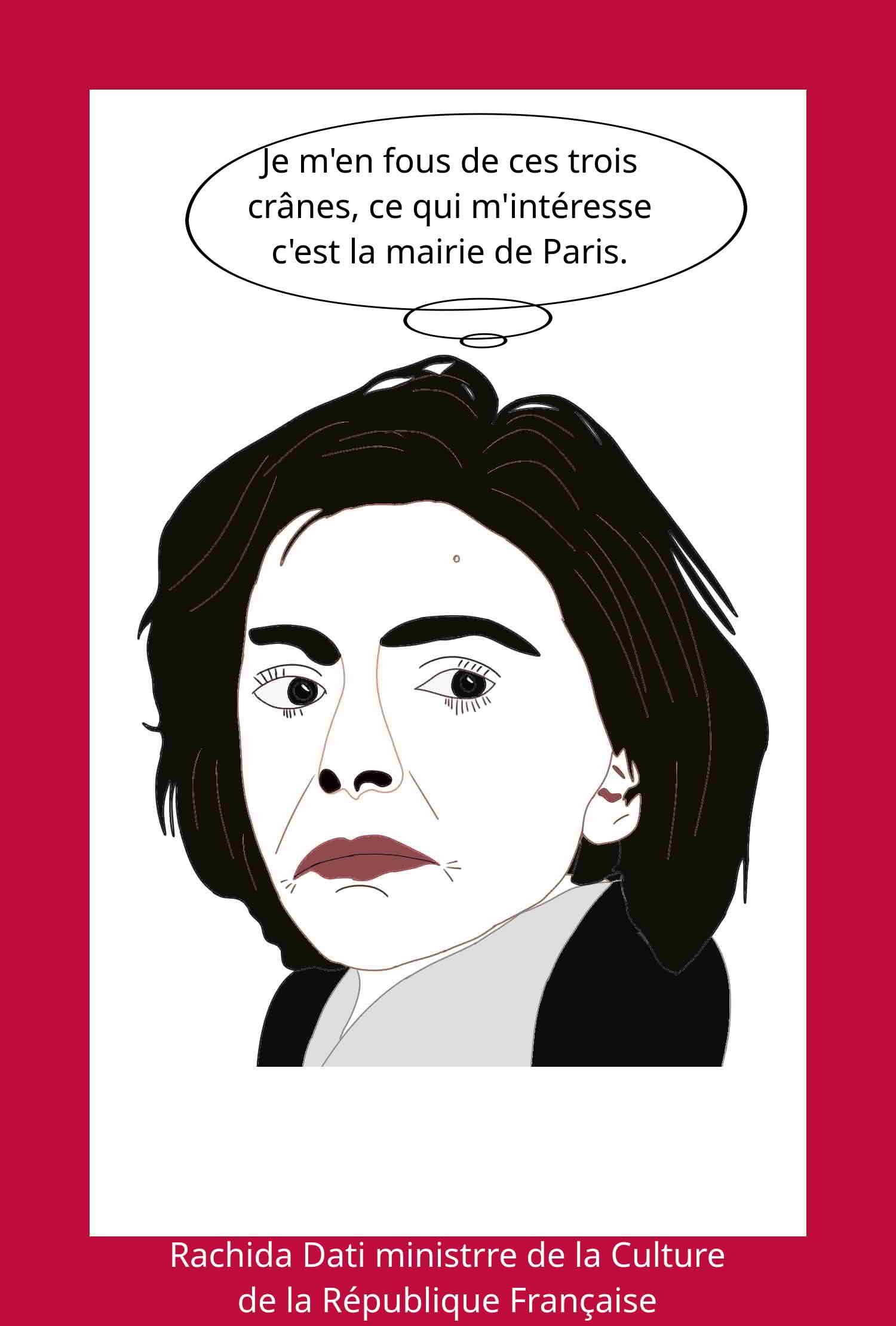 Rachida Dati ministre de la Culture de la République Française
