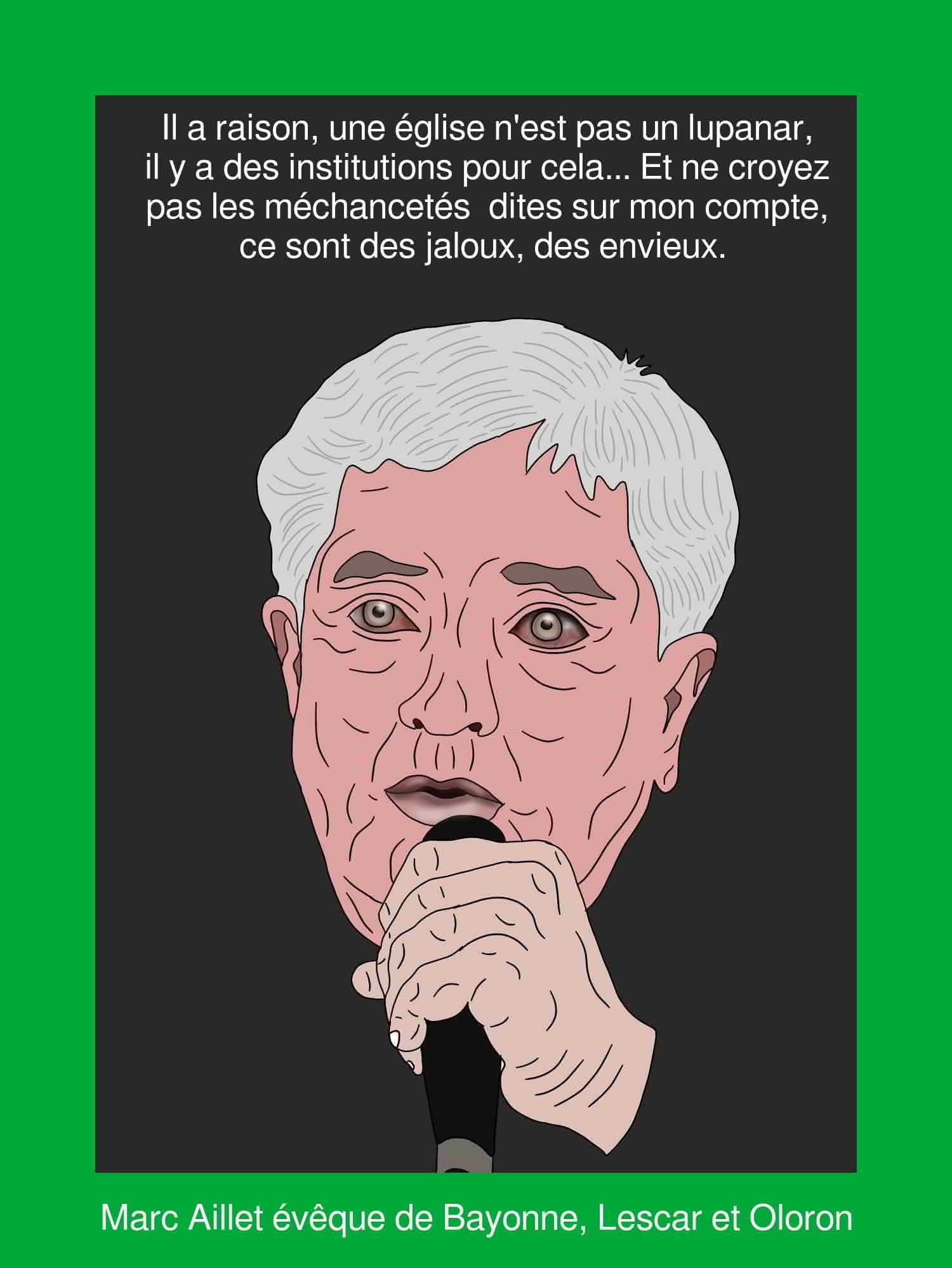 Marc Aillet éveque de Bayonne, Lescar et Oléron -64-