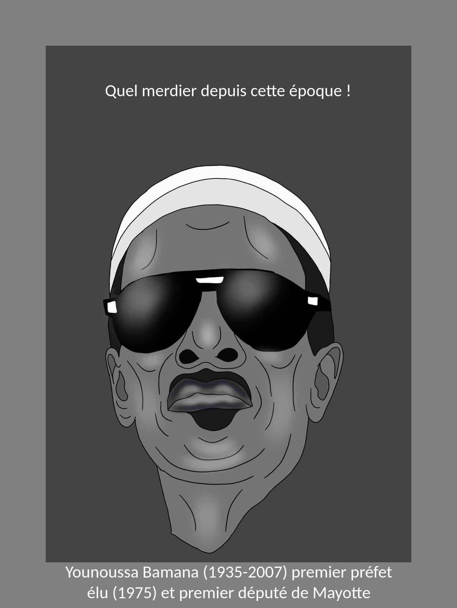 Younoussa Bamana 1er préfet de Mayotte élu en 1975 06