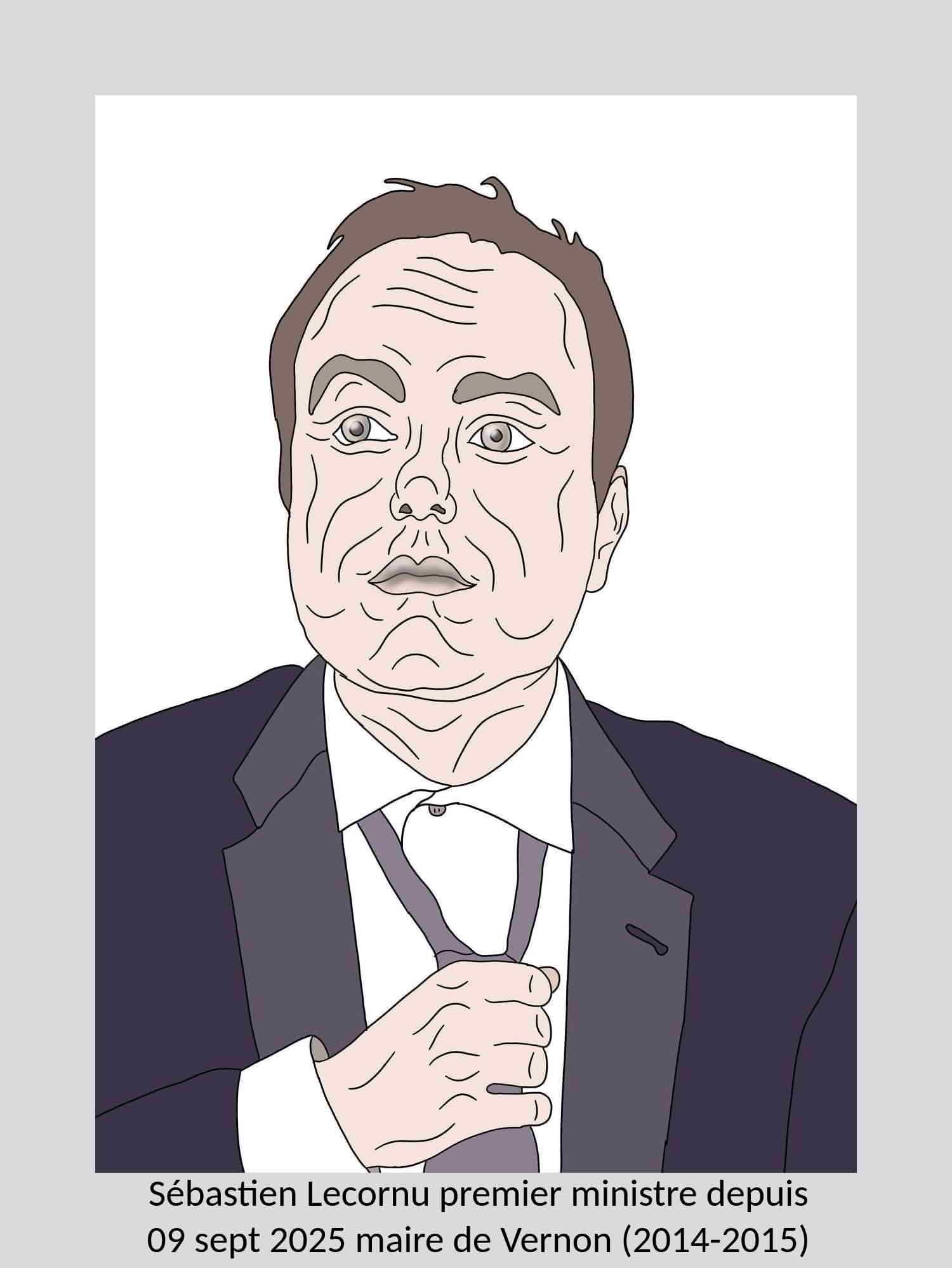 Sébastien Lecornu premier ministre depuis le 09 sept 2025