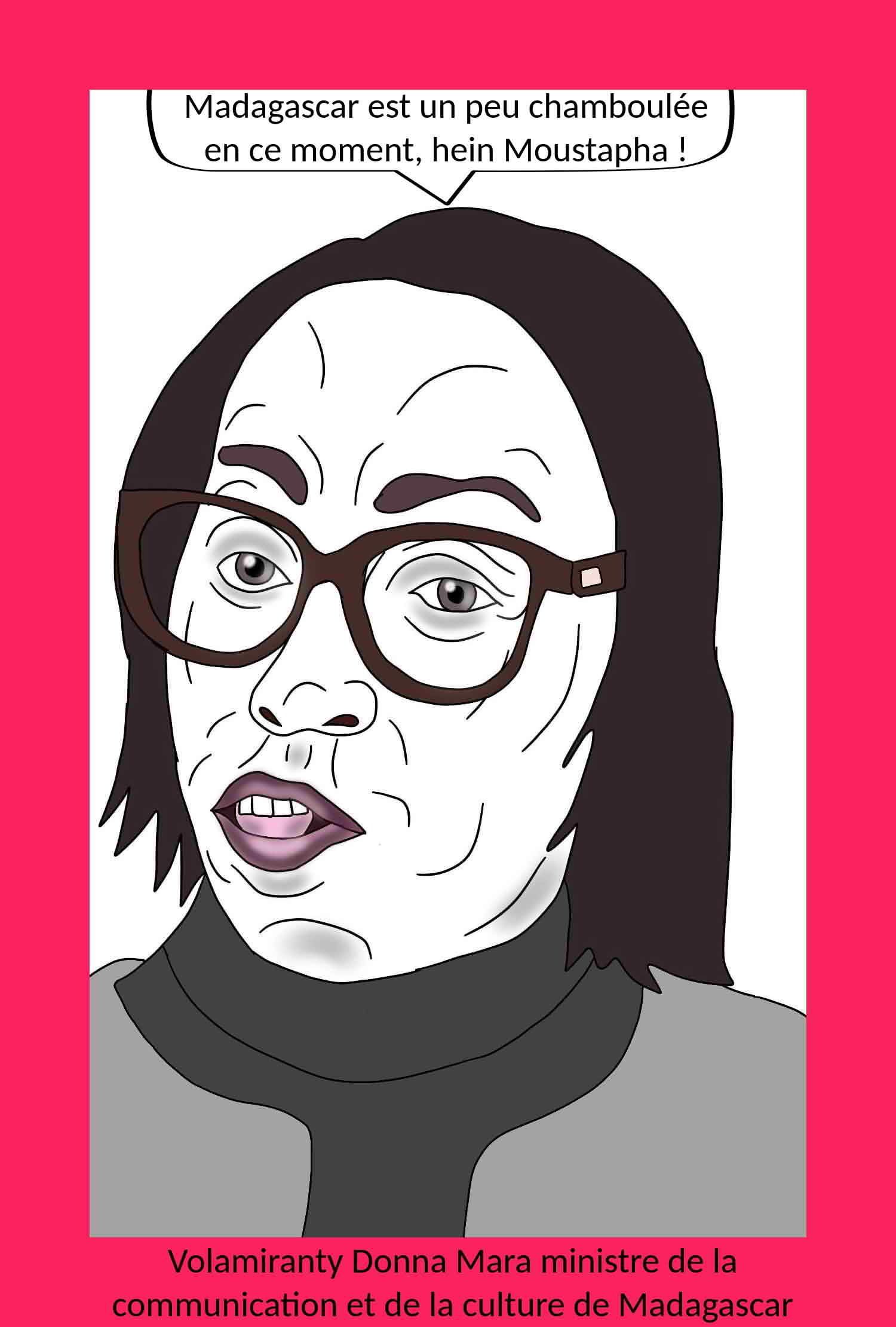 Volamiranty Donna Mara ministre communication et culture de Madagascar 08