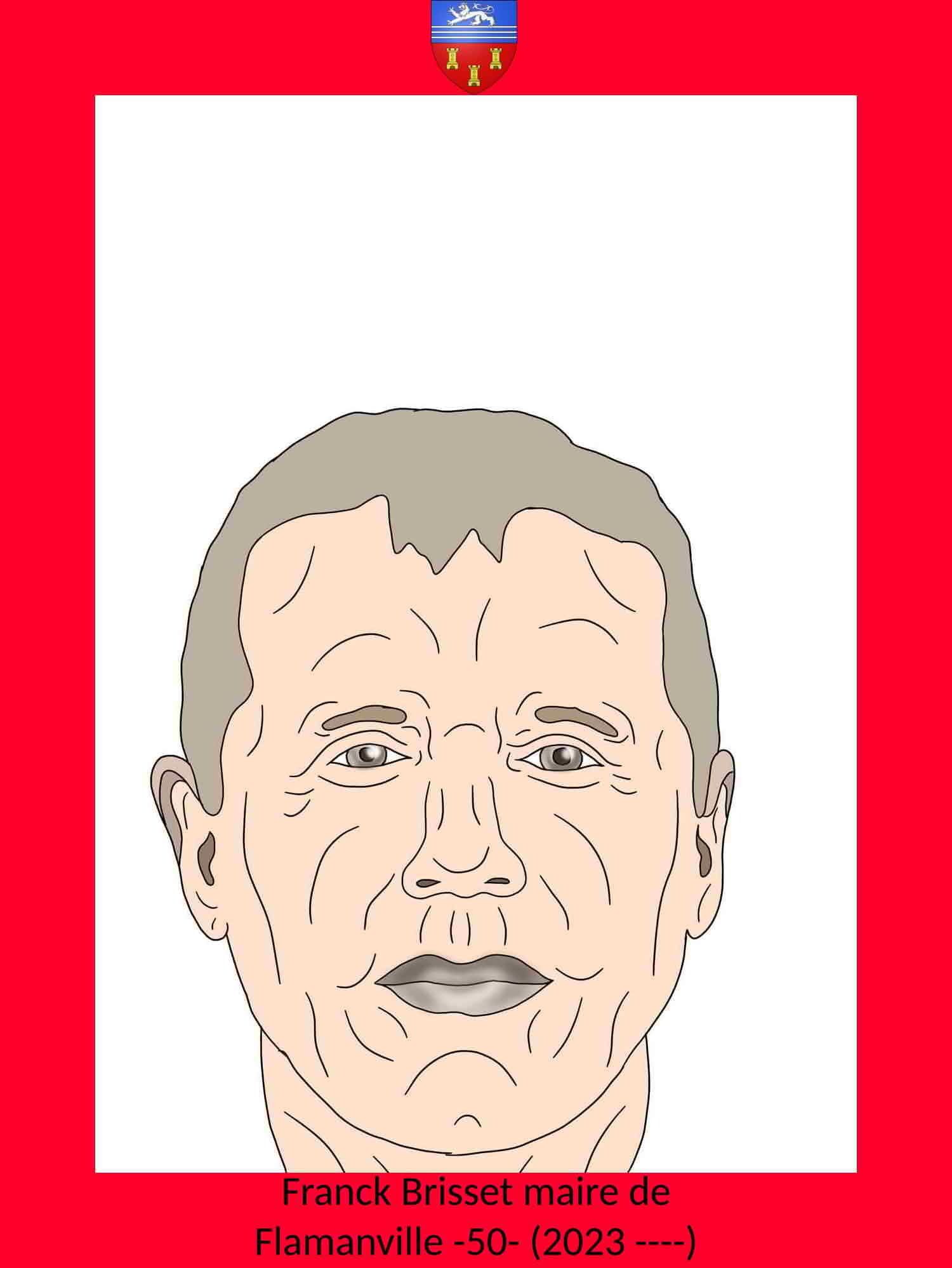 Franck Brisset maire de Flamanville depuis 2023