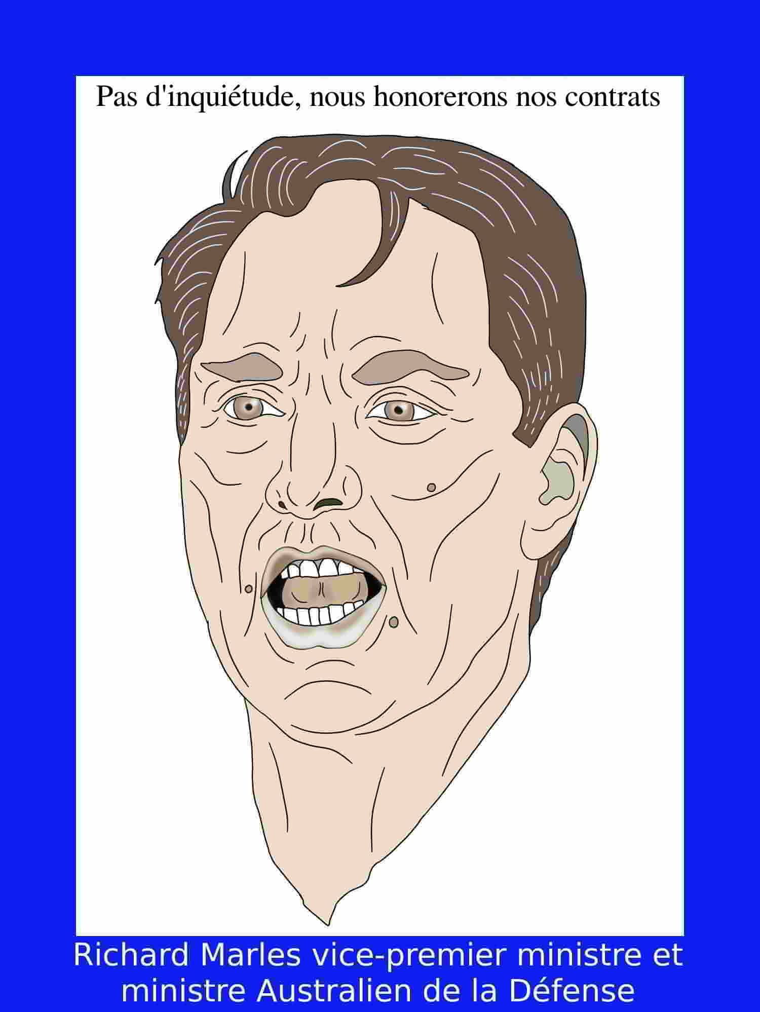 Richard Marles ministre de la défense d'Australie
