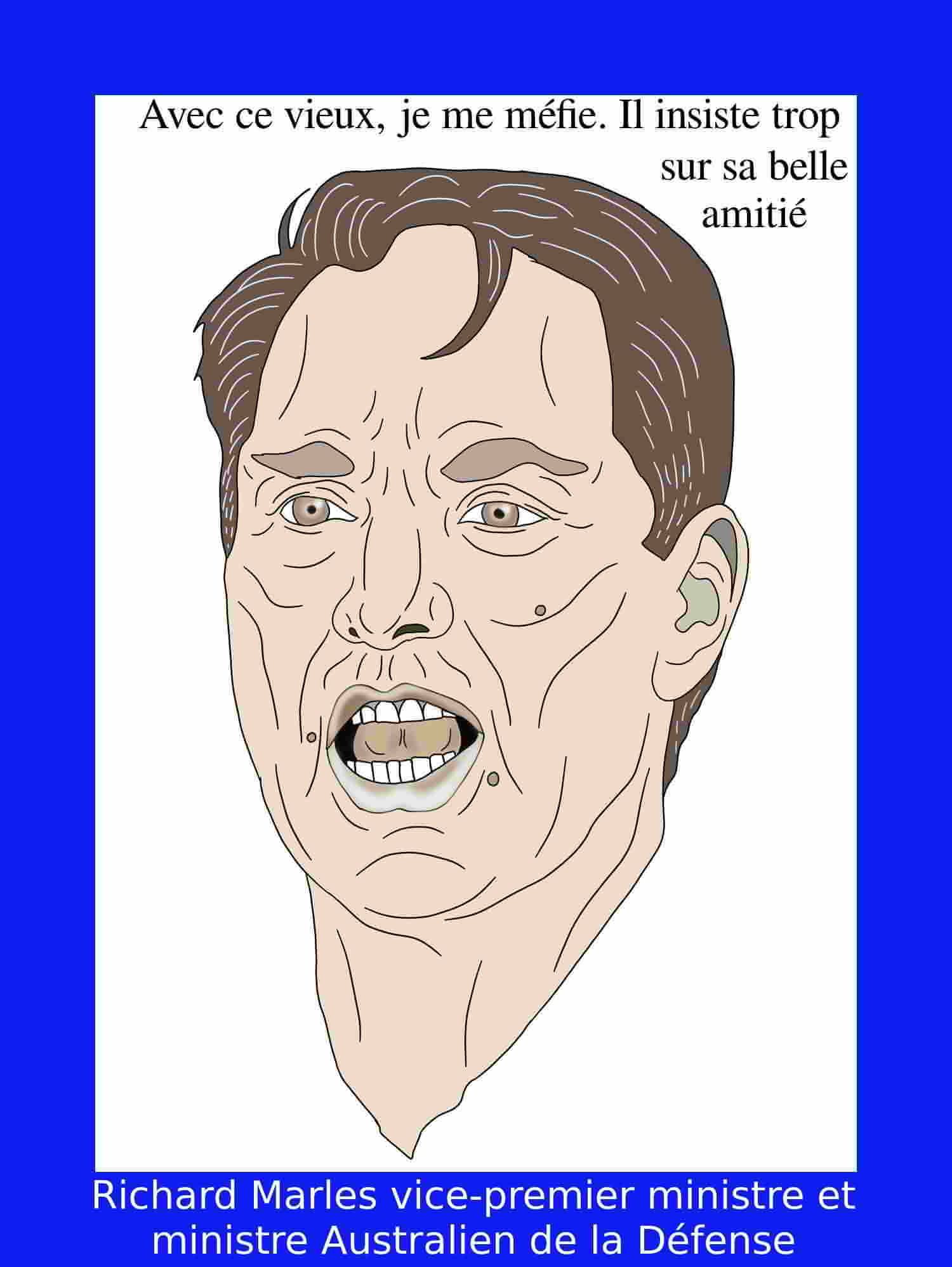 Richard Marles vice premier ministre et de la défense d'Australie