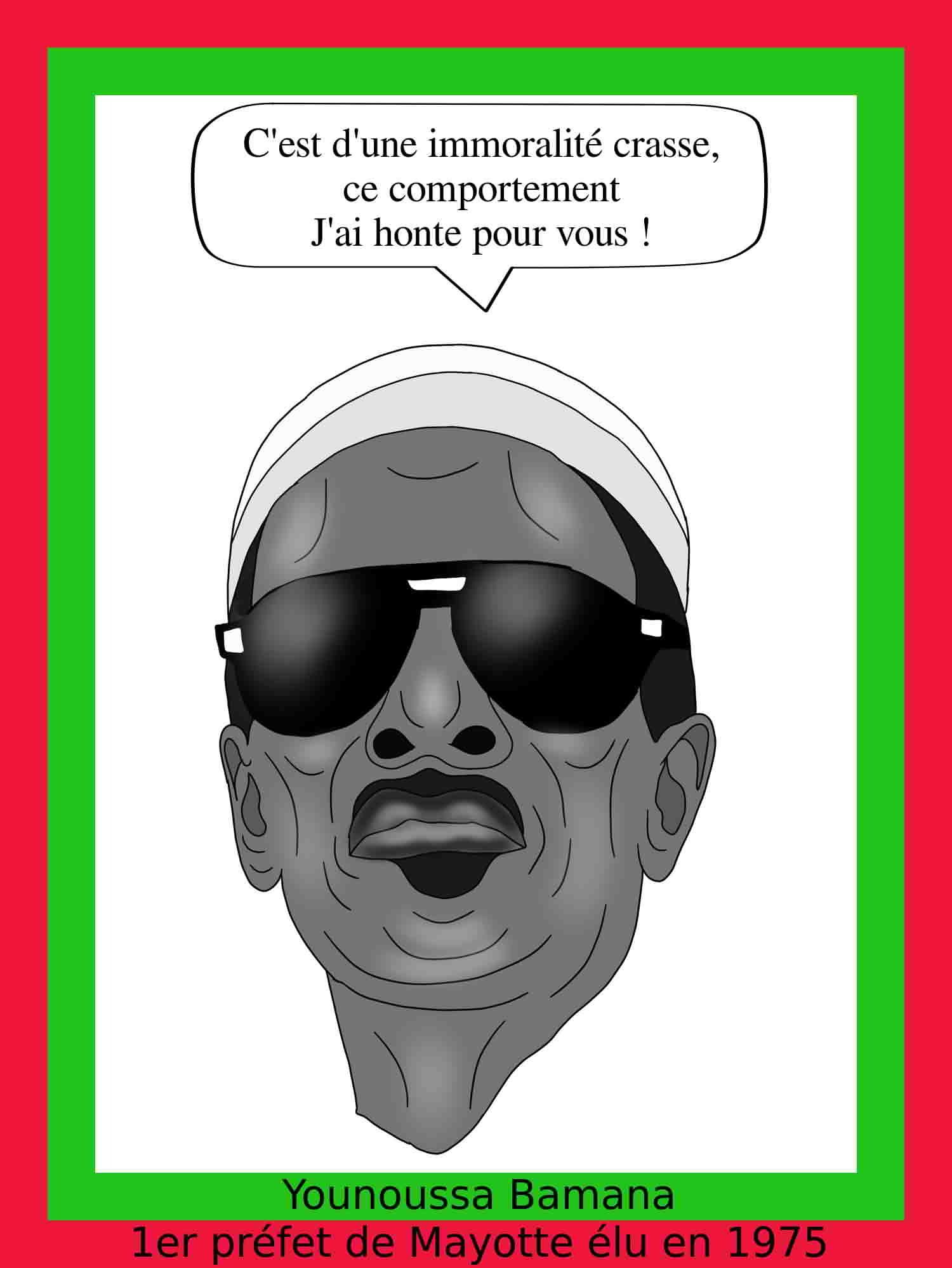 Younoussa Bamana 1er préfet de Mayotte élu en 1975 02