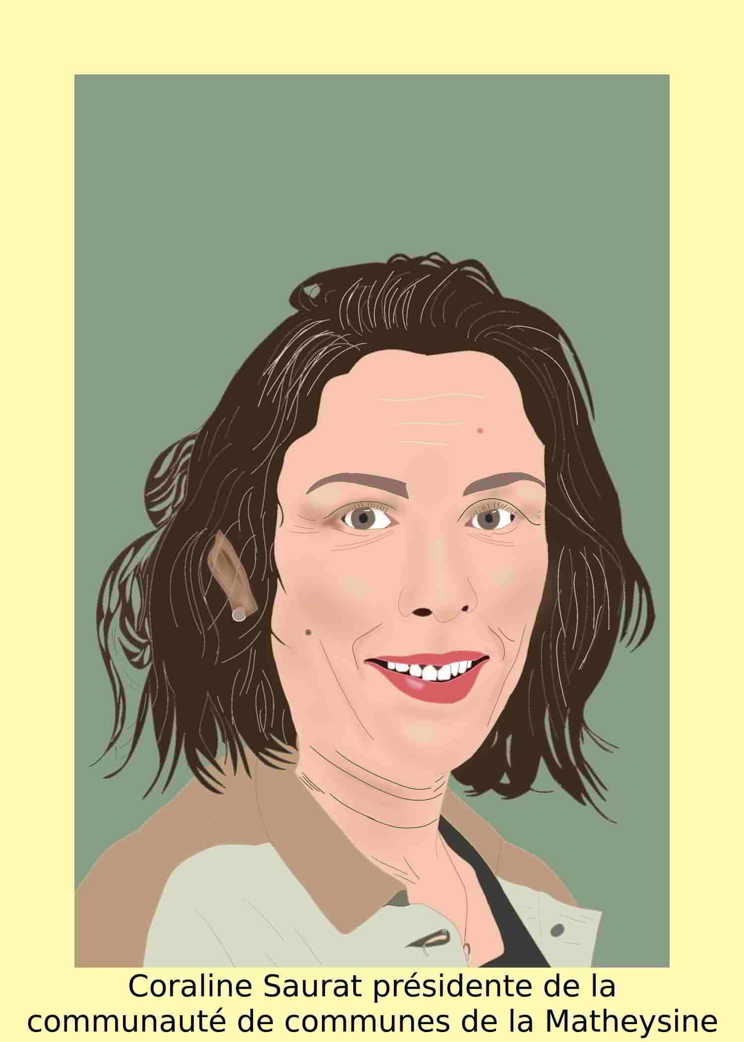 Coraline Saurat présidente de la communauté de communes de la Matheysine