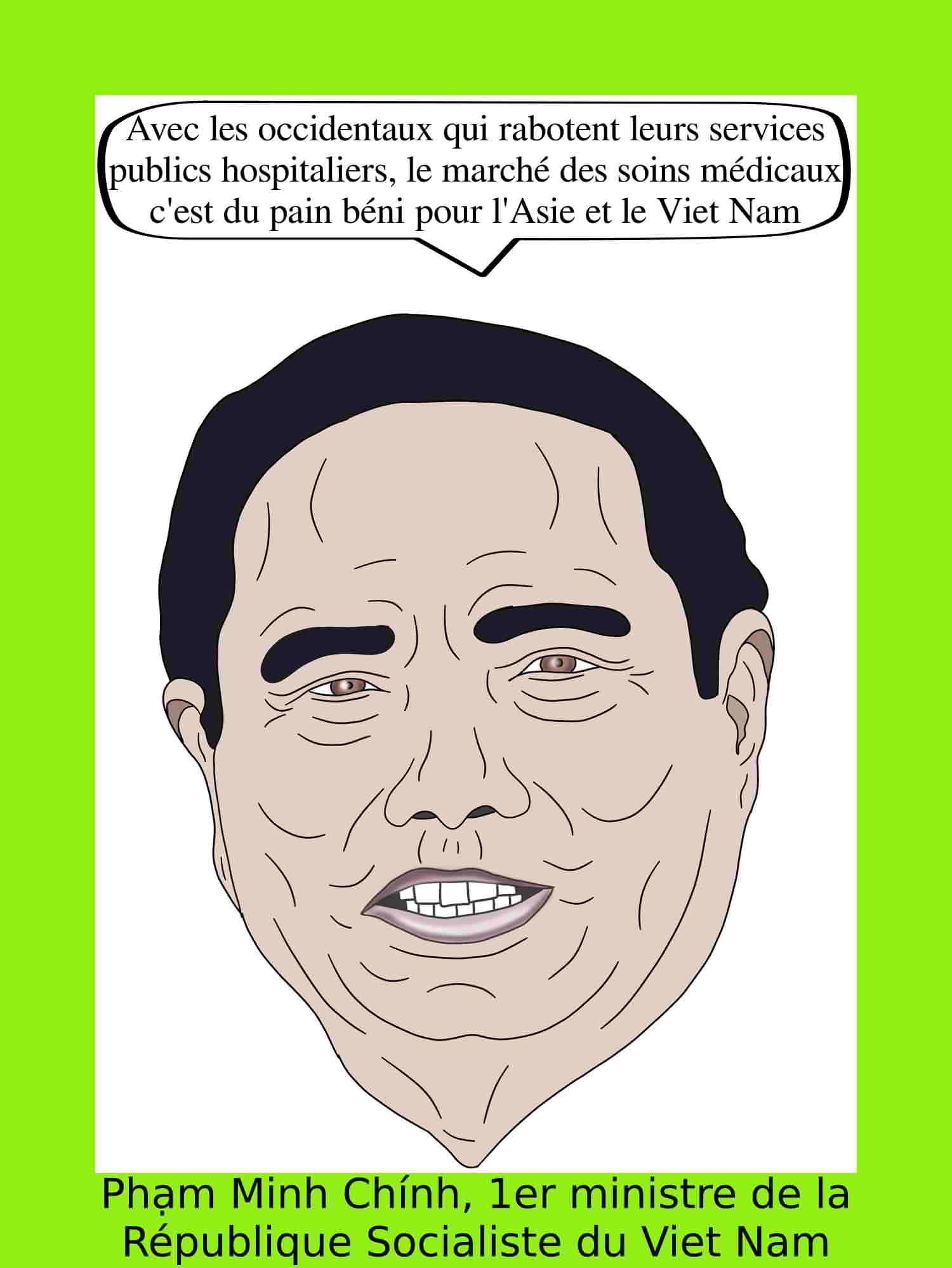 Pham Minh Chin 1er ministre du Viet Nam